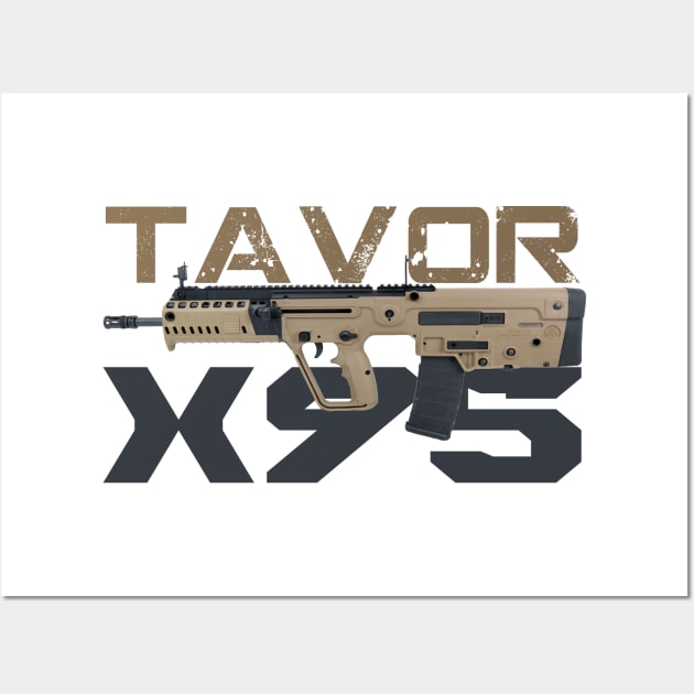 Rifle Tavor X95 Wall Art by Aim For The Face